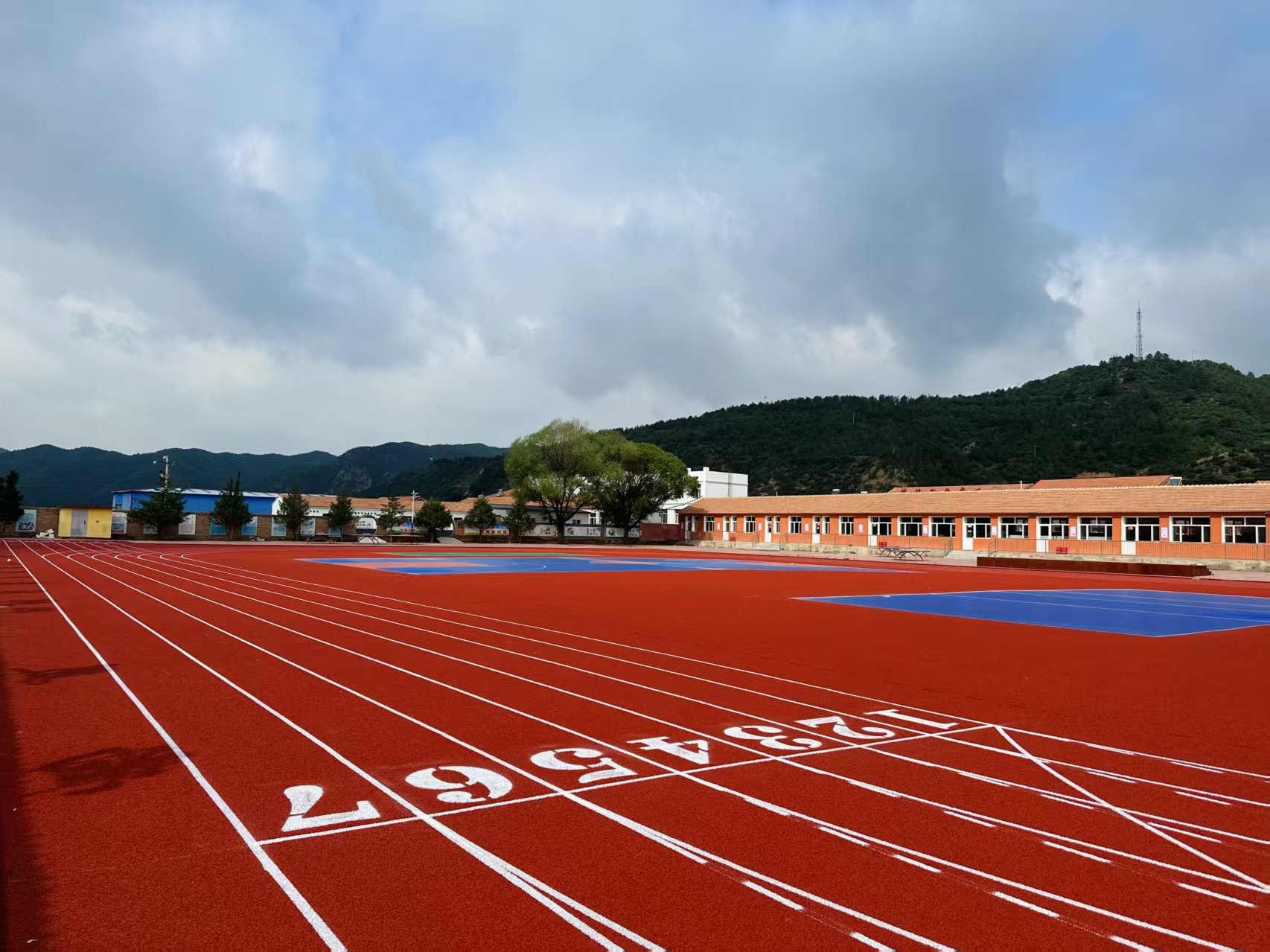 鞍山市自结纹塑胶跑道混合型塑胶跑道 - 哪里好